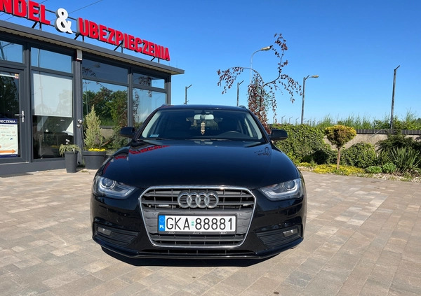 Audi A4 cena 58000 przebieg: 220000, rok produkcji 2012 z Jordanów małe 497